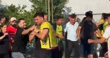 Tarsus'ta köyler arası futbol turnuvasında taraftarlar arasında kavga