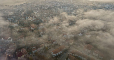 Taşköprü'nün Tarihî Güzellikleri Sisle Buluştu