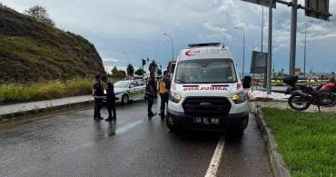 Tavşanlı'da Motosiklet-Otomobil Çarpışması: Bir Yaralı