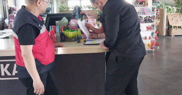 Tavşanlı'da nargile kafelere yönelik denetimler devam ediyor