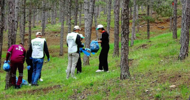 Tavşanlı'da Orman Bilinci İçin Temizlik Etkinliği