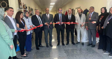 Tavşanlı'da Ruh Sağlığı Merkezi Kursiyerlerinin Eserleri Sergilendi