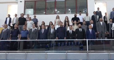Tavşanlı’da sağlık bilimleri mezunları kep fırlattı