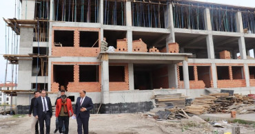 Tavşanlı'da Yeni Okul İnşaatı İncelemeleri