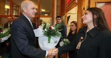 TBMM Başkanı Kurtulmuş, Gazetecileri Ziyaret Etti