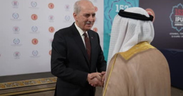 TBMM Başkanı Kurtulmuş ile Arap Parlamentosu Başkanı Alyammahi Ortak Görüşme Gerçekleştirdi