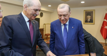 TBMM Başkanı Kurtulmuş'tan Cumhurbaşkanı Erdoğan'a Anlamlı Hediye