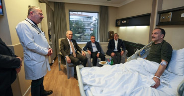 TBMM Başkanı Kurtulmuş'tan Geçmiş Olsun Ziyareti