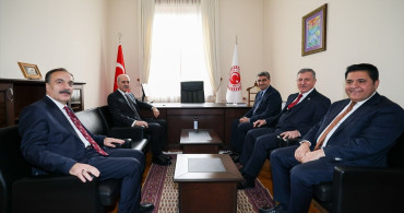 TBMM Başkanı Kurtulmuş'tan Yeni Yol Partisine Ziyaret