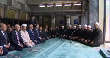 Tbmm başkanı numan kurtulmuş, 15 temmuz şehitleri anısına mevlid-i şerif programına katıldı