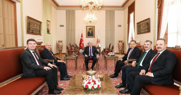 TBMM Başkanı Numan Kurtulmuş, Aksaray Heyetini Ağırladı