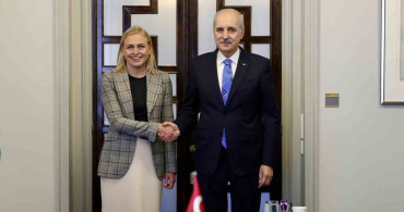 TBMM Başkanı Numan Kurtulmuş, Finlandiya Dışişleri Bakanı ile Görüştü