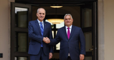 TBMM Başkanı Numan Kurtulmuş, Macaristan Başbakanı Viktor Orban ile Görüştü