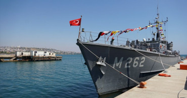 TCG Enez Gemisi Tekirdağ'da Ziyarete Açıldı