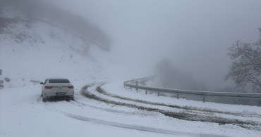 Tekirdağ Yüksek Kesimlerinde Sis Etkili
