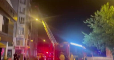 Tekirdağ'da apartman dairesinde patlama ve yangın meydana geldi