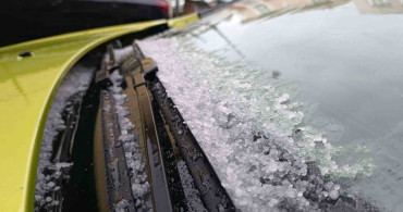 Tekirdağ’da Dolu Ve Yağmur Etkili Oldu