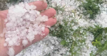 Tekirdağ'da Dolu Yağışı Tarım ve Vatandaşları Olumsuz Etkiledi