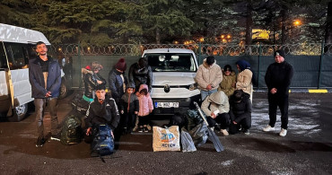 Tekirdağ'da Düzensiz Göçmen Operasyonu