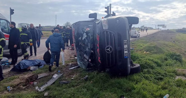Tekirdağ’da feci kaza: 5 ölü 10 yaralı!