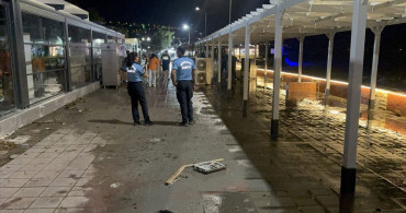 Tekirdağ'da Fırtına Deniz Taşmasına Neden Oldu