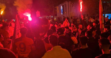 Tekirdağ'da Galatasaray Şampiyonluk Coşkusu