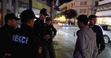 Tekirdağ'da Gece Saatlerinde Asayiş Uygulaması
