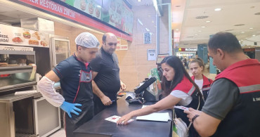Tekirdağ'da gıda işletmelerinde alerjen denetimi