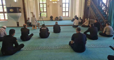 Tekirdağ'da jandarmanın kuruluş yıl dönümünde şehitler için mevlit okutuldu