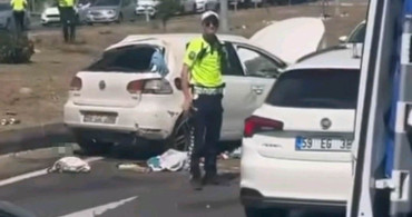 Tekirdağ’da otomobil kazasında nişanlı çift yaralandı