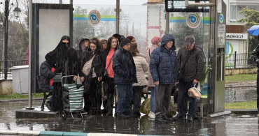 Tekirdağ'da Sağanak Yağış Hayatı Olumsuz Etkiliyor