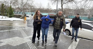 Tekirdağ'da Teyzesini Öldüren Zanlı Adliyeye Sevk Edildi