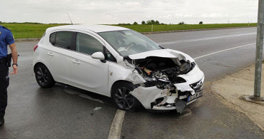 Tekirdağ’da Trafik Kazası: 2 Yaralı