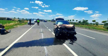 Tekirdağ'da trafik kazası: 3 yaralı