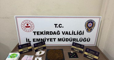Tekirdağ'da Uyuşturucu Operasyonları Sonucu 16 Tutuklama