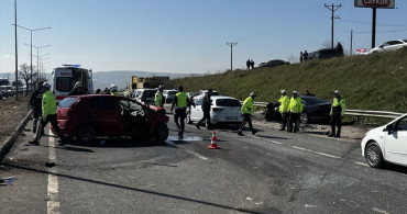 Tekirdağ'da Zincirleme Trafik Kazası: 5 Yaralı