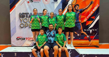 Tekirdağlı milli badmintoncu Feraye Özgan, uluslararası turnuvada madalya kazandı