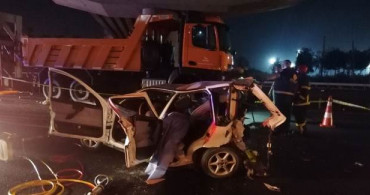 TEM'de Feci Kaza: 3 Ölü, 4 Yaralı