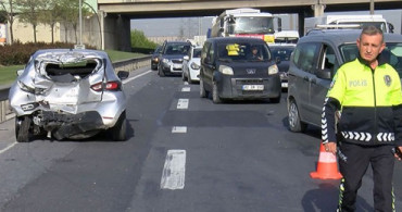TEM'de Zincirleme Kaza: Trafik Durdu
