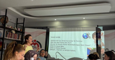 Tepebaşı ADEM kursiyerlerine dijital aile ve bağımlılıkla mücadele eğitimi verildi