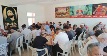 Tercan'da aşure lokması programı düzenlendi