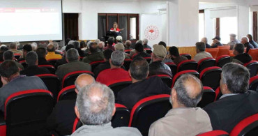 Tercan'da Kırsal Kalkınma ve Sulama Destekleri Toplantısı