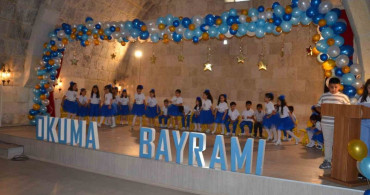 Tercan'da miniklerin okuma bayramı coşkusu