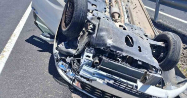 Tercan'da Trafik Kazası: 1 Yaralı