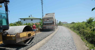 Terme'de yol çalışmalarına 200 milyon TL'nin üzerinde yatırım yapıldı