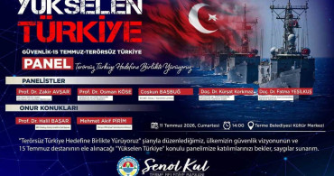 Terme'de 'Yükselen Türkiye' paneli düzenlenecek
