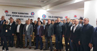 TES-İŞ’de Yeni Dönem: Mustafa Irmak Başkanlık Koltuğuna Oturdu