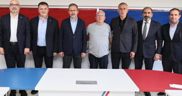 TFF Başkanı İbrahim Hacıosmanoğlu Altınordu'yu Ziyaret Etti