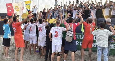 TFF Plaj Futbol Ligi Süper Finalleri: City Line Alanya Belediyespor Şampiyon Oldu