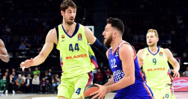 THY Avrupa Ligi Çeyrek Final: Anadolu Efes: 75 - 68 Barcelona Lassa (Maç Sonucu)	